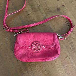 Tory Burch Hot Pink Cross Body Purse